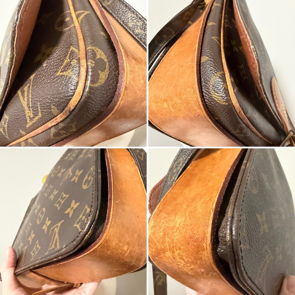 Louis Vuitton Cartouchière GM Crossbody Bag – Monogram Canvas, Adjustable Strap - Picture 5 of 16